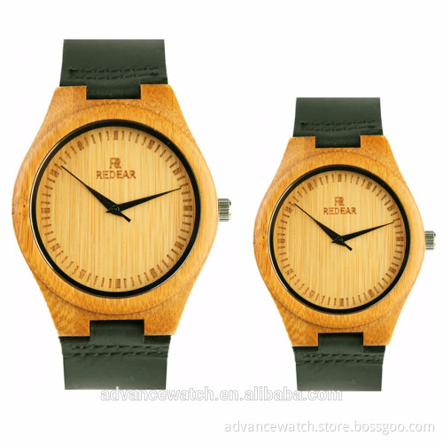 wholesale men wood watch | leather wood watch | japan quartz lady wristwatch